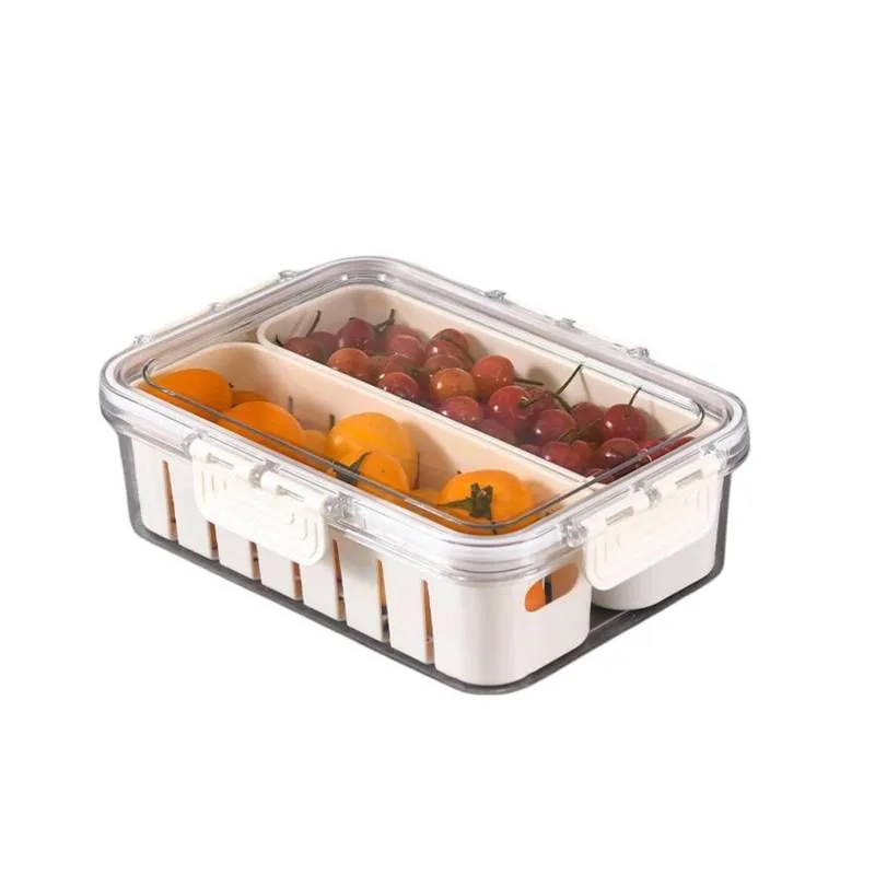 Caixa Organizador Tampa Hermética com Travas 23,5x6,5x16,5cm - TOP RIO