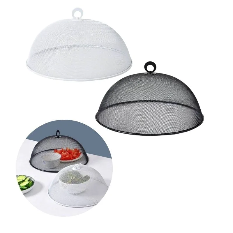 Tela Protetora para Alimentos Metal Redonda 34,5cm Diâmetro - Top Rio