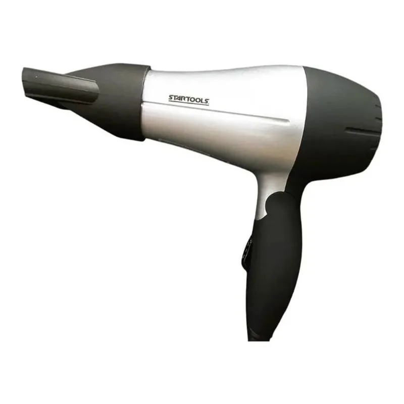 Secador de Cabelo Cinza Bivolt Manual Profissional 1200w