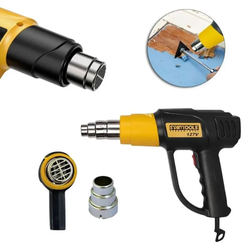 Soprador Térmico 127v com Bico Removível 2000w até 650°C