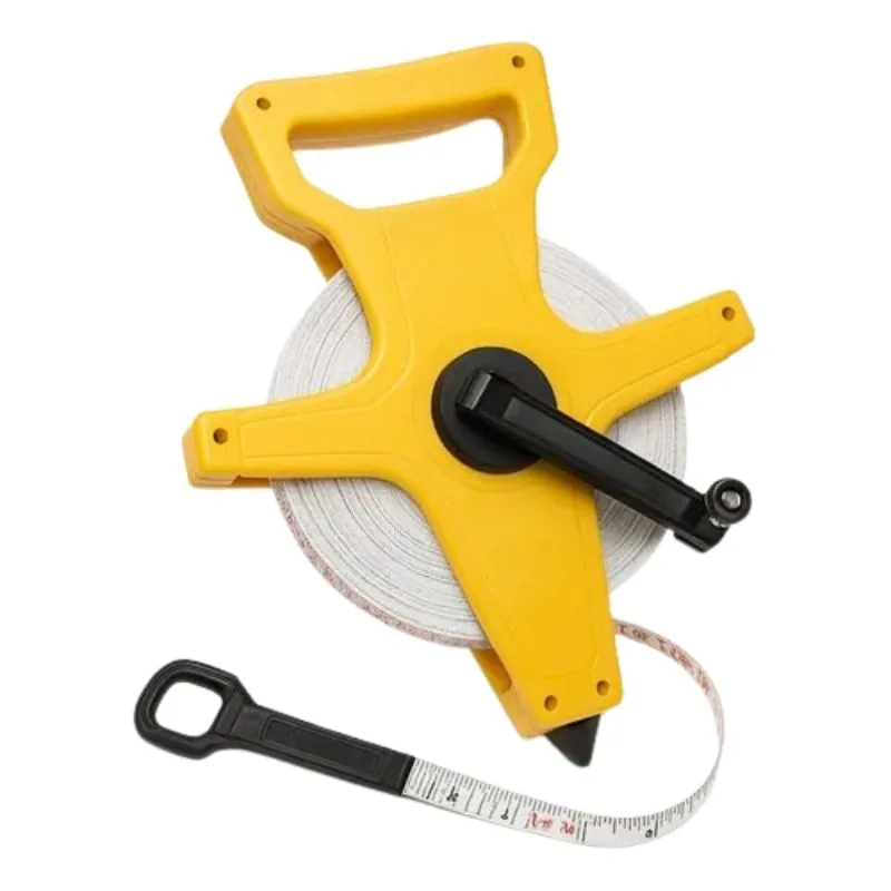 Fita Métrica com Manivela e Alça Trena 50 Metros Fibra Vidro - STARTOOLS