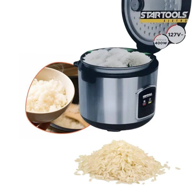 Panela de Arroz 127v Elétrica 1 Litro Cozinhar Aquecer Vapor - STARTOOLS