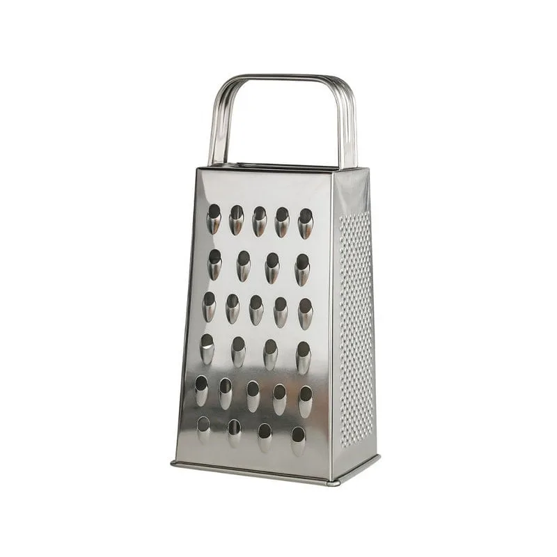 Ralador Quatro Faces em Aço Inox 18cm Com Alça para Segurar - THIKA