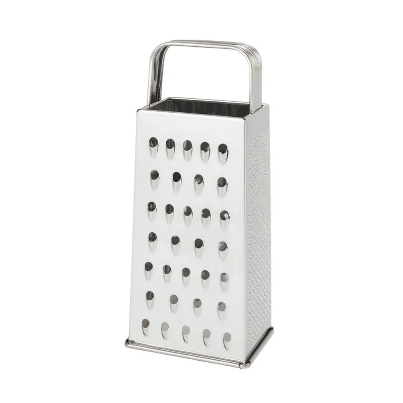 Ralador Quatro Faces em Aço Inox 21cm Com Alça para Segurar - WD