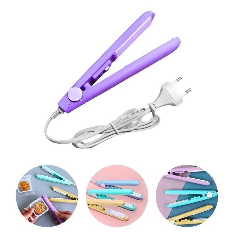 Kit 02 Mini Prancha Portátil Chapinha Bivolt para Viagens - Thor