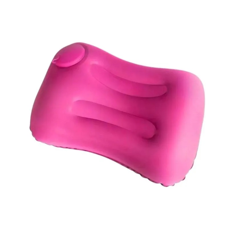 Kit 02 Almofadas de Pescoço Rosa Pink Inflador Integrado