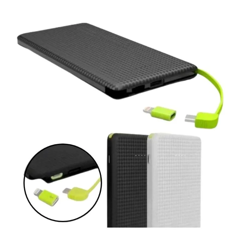 Power Bank 10.000 Mah Carregador Celular Android e Lightning
