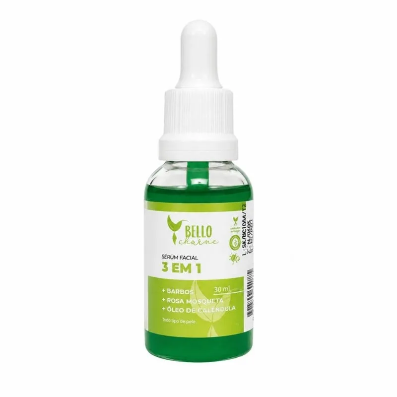 Sérum Facial 3 em 1 30ml Hidra Nutre e Revitaliza a Pele