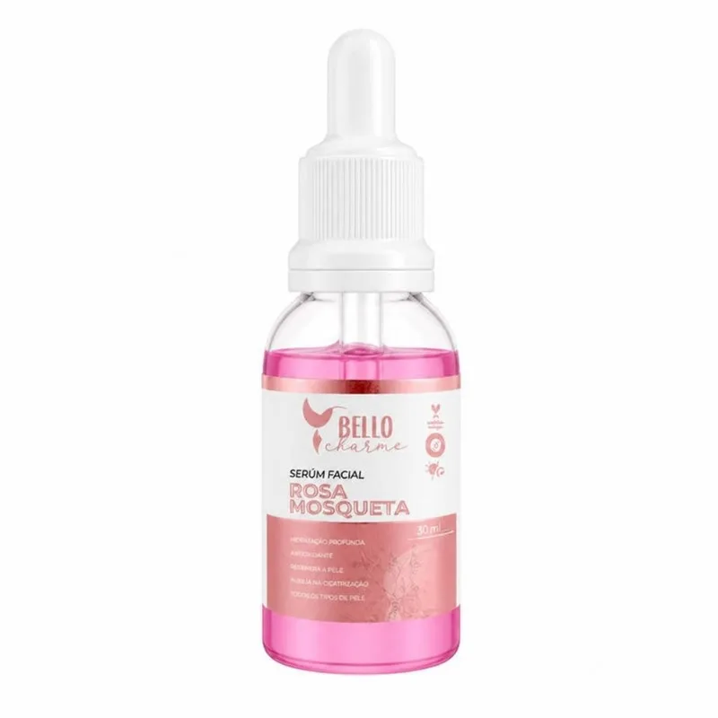 Sérum Facial Rosa Mosqueta 30ml Regenera e Revitaliza