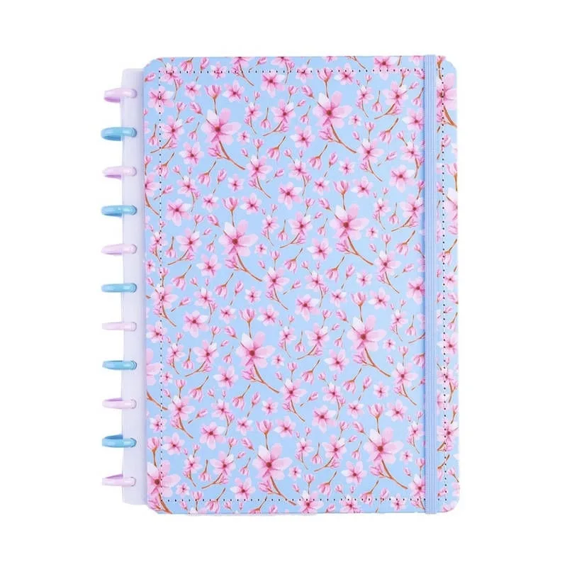 Caderno Cerejeira 80 Folhas Reposicionáveis Capa Dura M - Disko