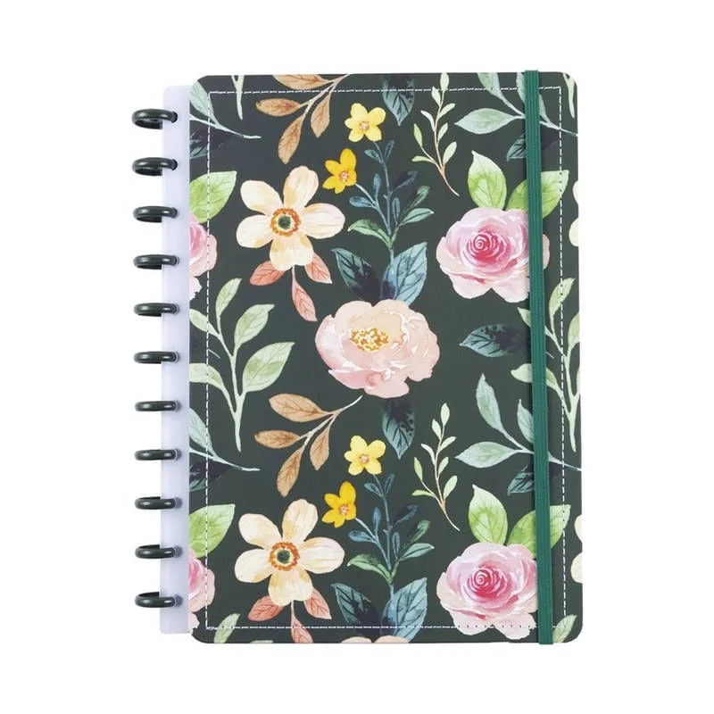 Caderno Garden 80 Folhas Reposicionáveis Capa Dura M - Disko