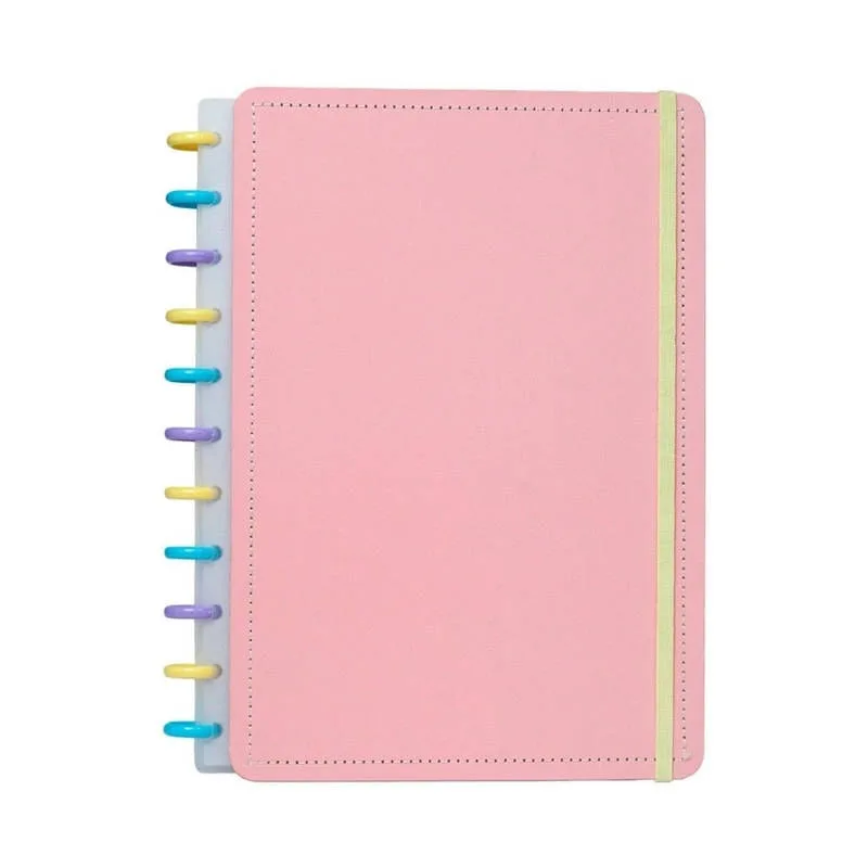 Caderno Tutti Frutti 80 Folhas Reposicionáveis Capa Dura G - Disko