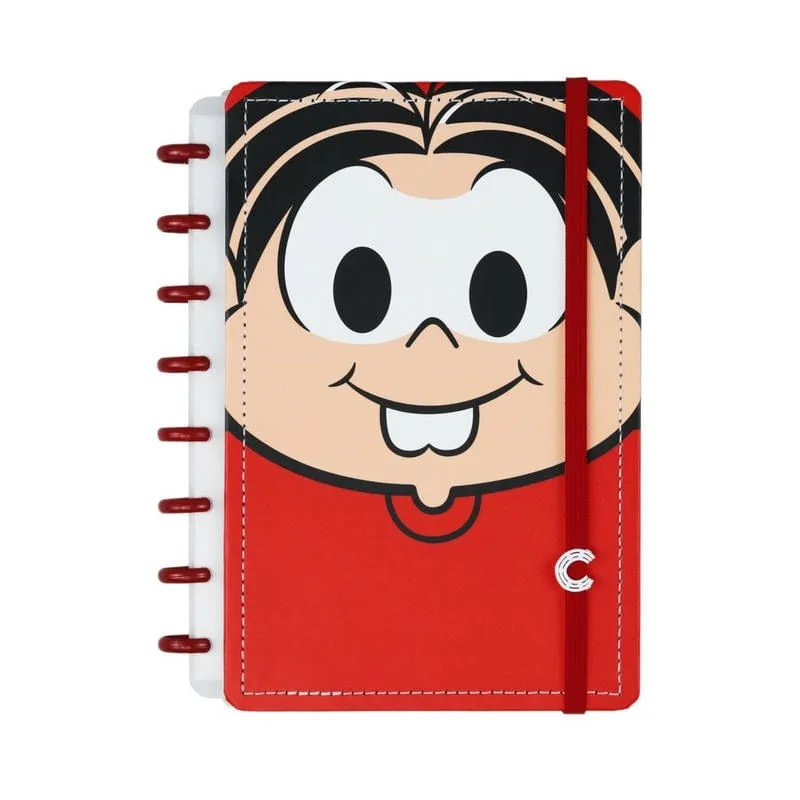 Caderno Inteligente SD Mônica Grande 80 Folhas Capa Dura - Animativa