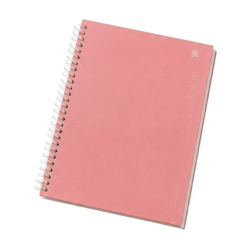 Caderno Rosa Universitário 01 Matéria 80 Folhas Capa Dura G - Animativa