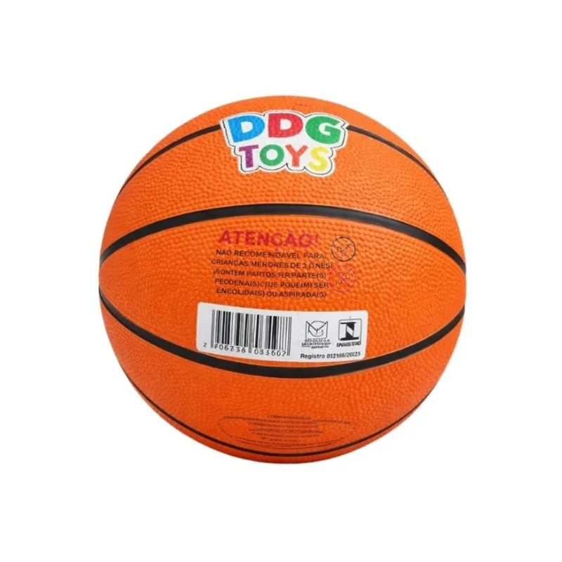 Kit 06 Bola de Basquete Texturizada Ótima Pegada e Aderência - DDG
