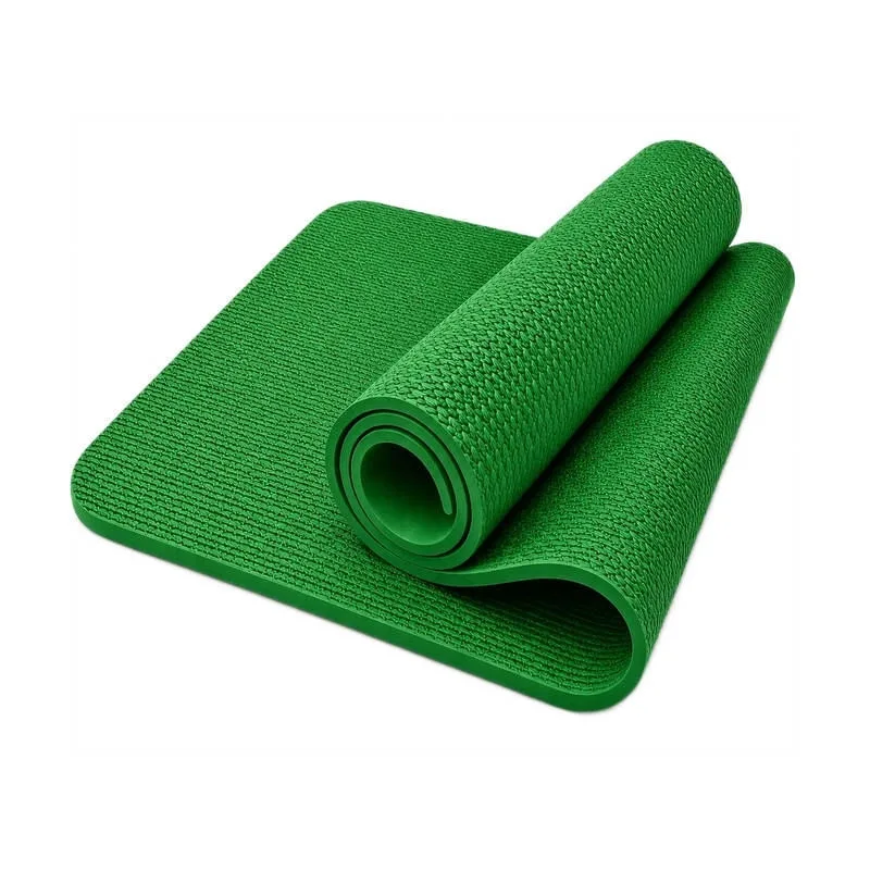 Tapete Verde de Yoga Alongamentos Pilates Antiderrapante - B2