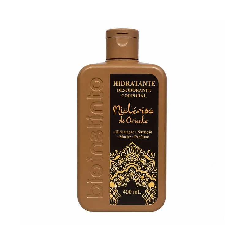Hidratante Corporal Mistérios do Oriente 400ml Desodorante - BIO INSTINTO