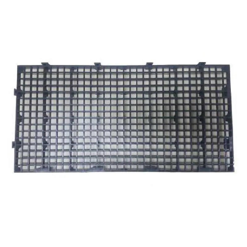 Kit 40 Pisos Plástico Preto Estrado 50X25Cm