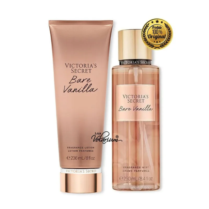 Kit victoria secret bare vanilla original importado
