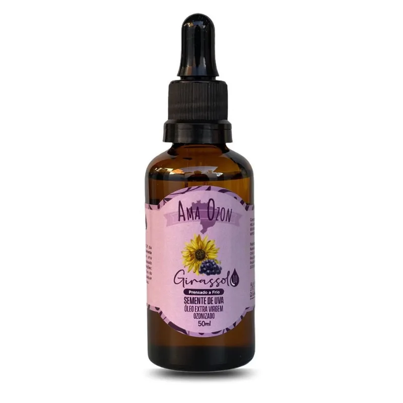 Óleo Ozonizado Semente De Uva Amaozon 50Ml