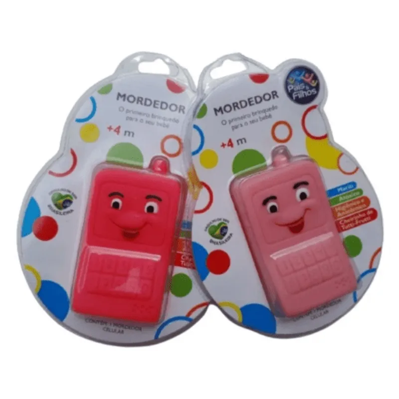 Mordedor Celular - For Baby Rosa