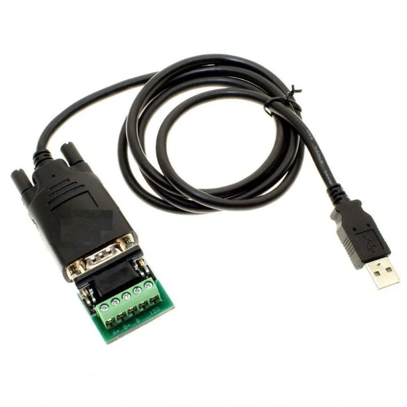 Conversor Serial Tx Rx Rs-232 Db9 Rs-485 Para Usb 2.0