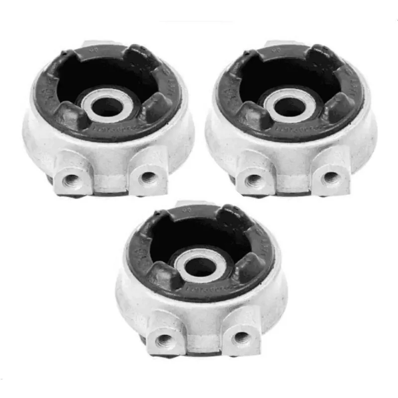 Kit 3 Coxim Calço Câmbio Gol Quadrado Parati Saveiro Voyage
