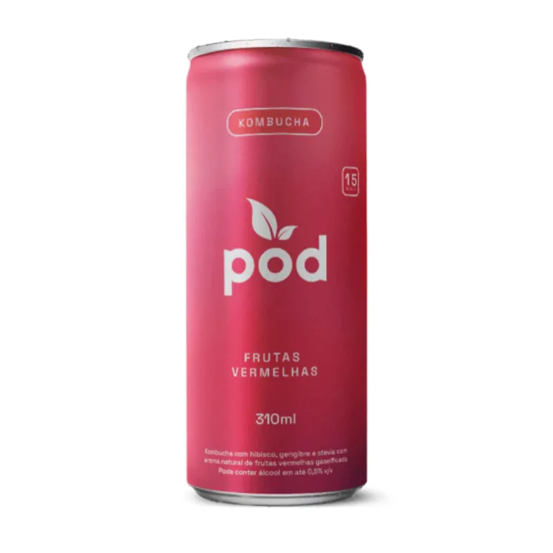 Kombucha Frutas Vermelhas Pod 310ml
