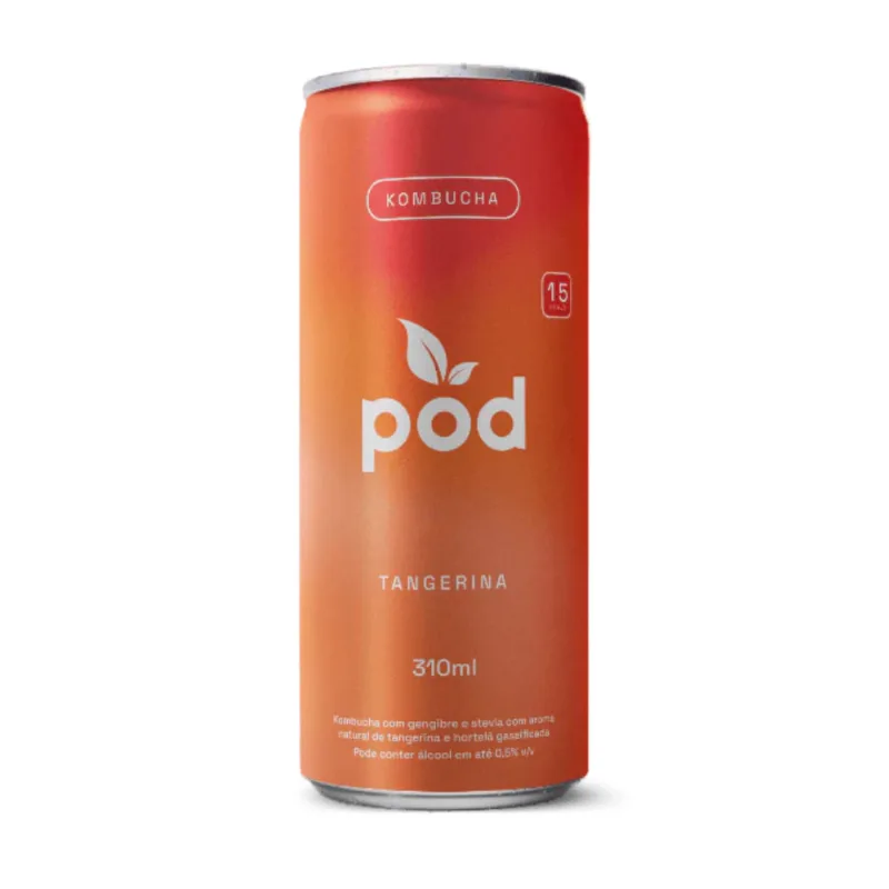 Kombucha Tangerina Pod 310ml