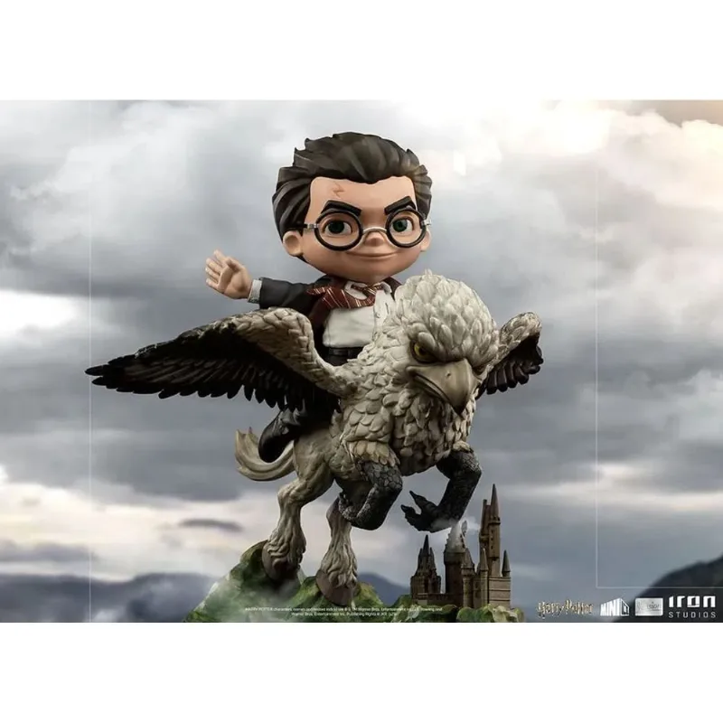 Harry Potter and Buckbeak - Harry Potter - MiniCo Illusion - Iron Studios