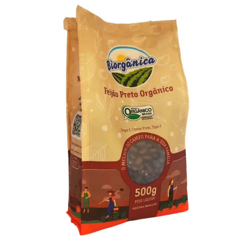 Feijão Preto Biorgãnica Orgânico 500g - Biorganica