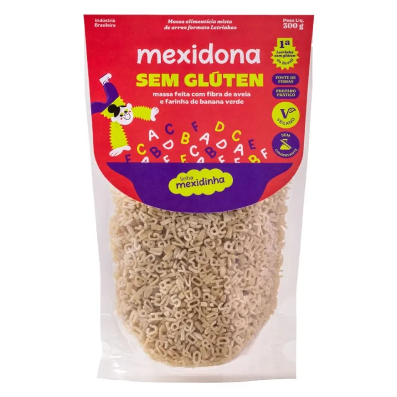 Letrinha Sem Glúten Mexidona 300g