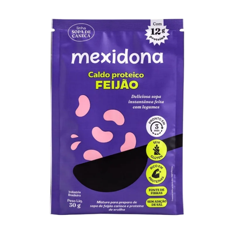 Caldo Proteico de Feijão Mexidona 30g - Mexidona