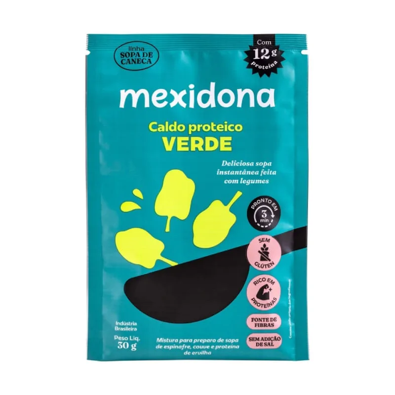 Caldo Proteico Verde Mexidona 30g - Mexidona