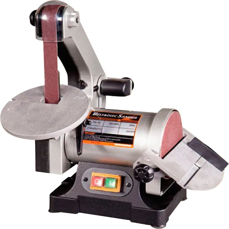 Lixadeira combinada com cinta de lixa vertical e disco de lixa 220 V~ MR-45 MANROD - MANROD