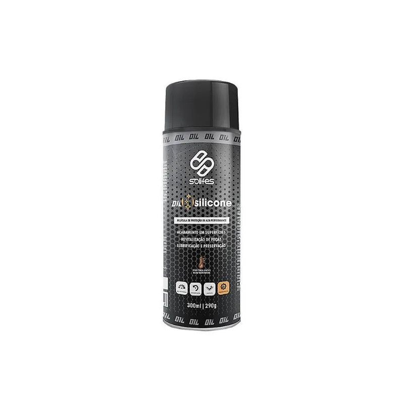 Silicone Pelicula De Proteção 300ml Oil Solifes