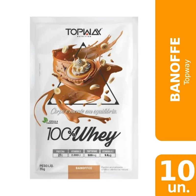 WHEY PROTEIN TOPWAY BANOFFE 10X35G
