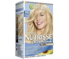 100 Color Ultra Lift Blondes Super Long Lasting Vitamin Shine Conditioner Non Drip Gel Creme Color 1 Application - GARNIER
