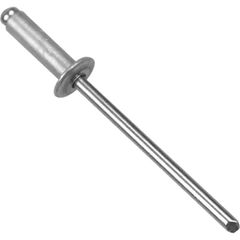 Rebite De Alumínio 4,0mm X 21mm 500 Peças Gesibras