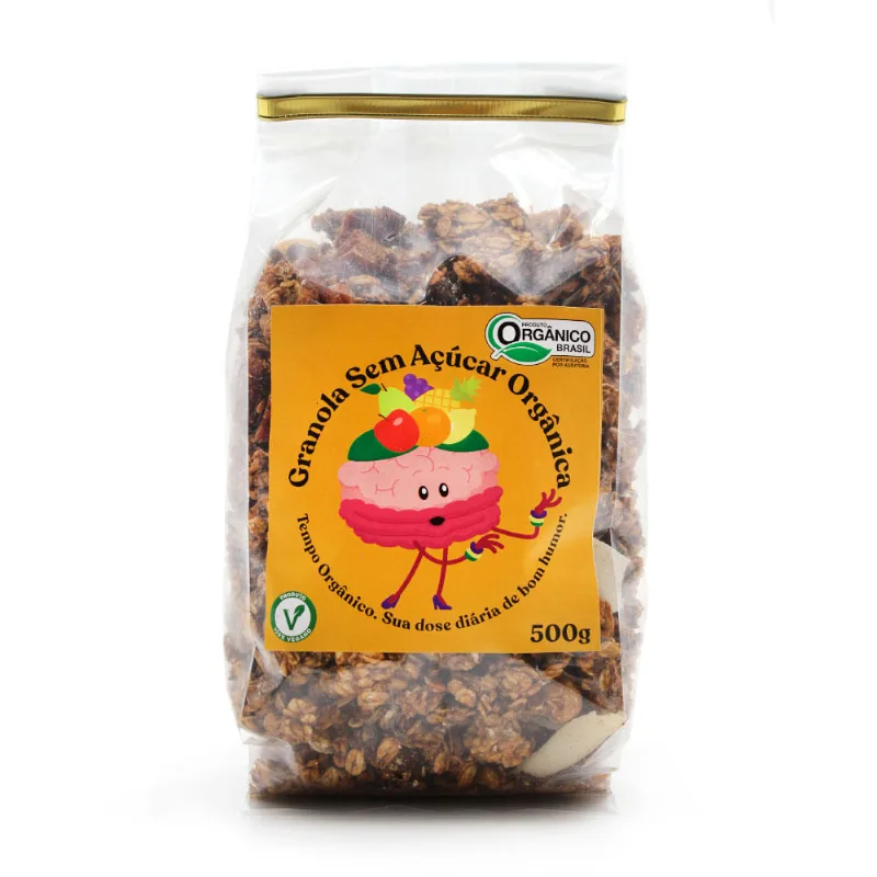 Granola Sem Açúcar Orgânica Tempo Orgânico 500g