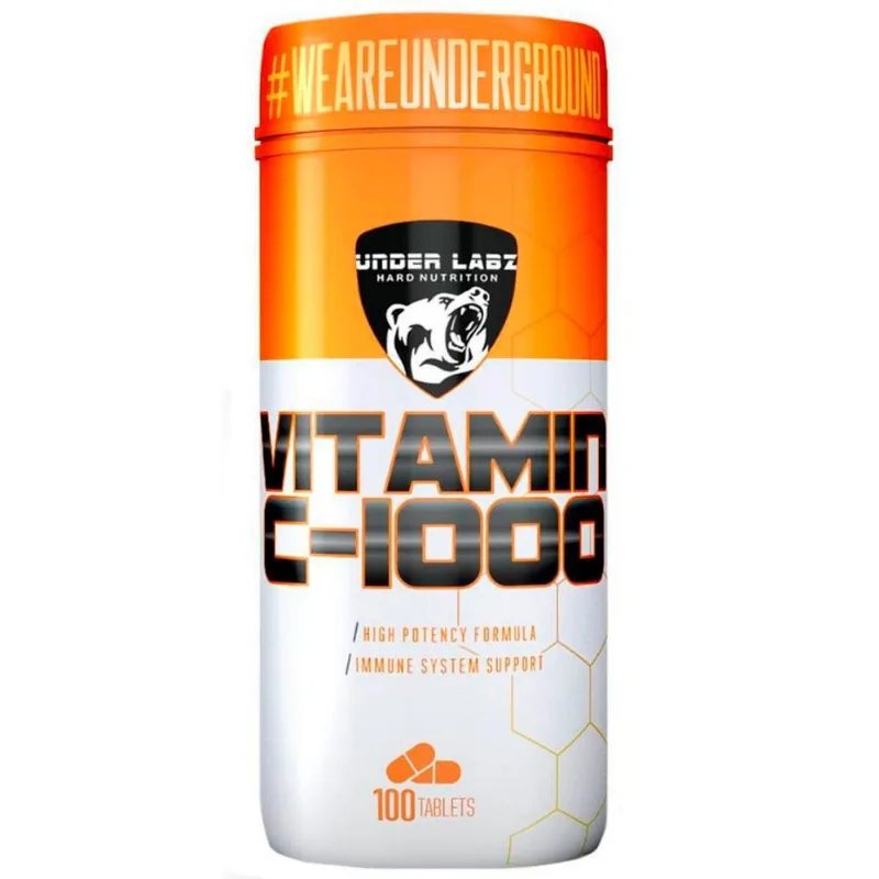 Vitamin C 1000 100 Tablets - Under Labz