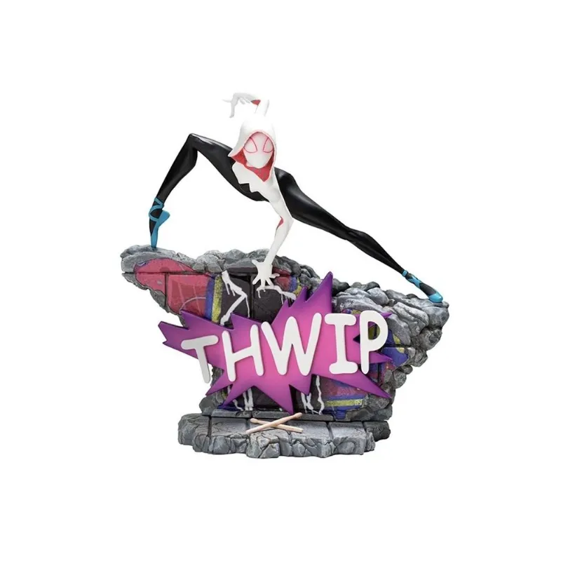 Estátua Spiderverse Spider Gwen 1/10 Iron Studios