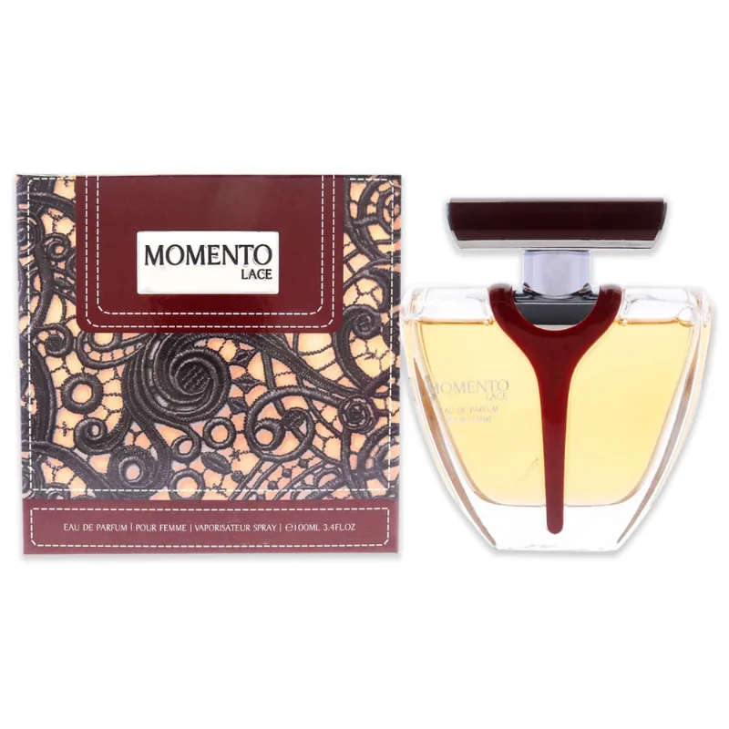 Momento Lace by Armaf para mulheres Spray edp de 3,4 onças