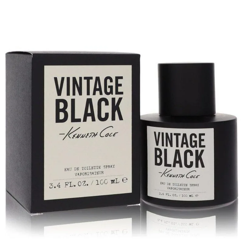 Perfume/Col. Masc. Vintage Black Kenneth Cole 100 ML Eau De Toilette Perfume/Col. Masc. Vintage Black Kenneth Cole 100 ML Eau De