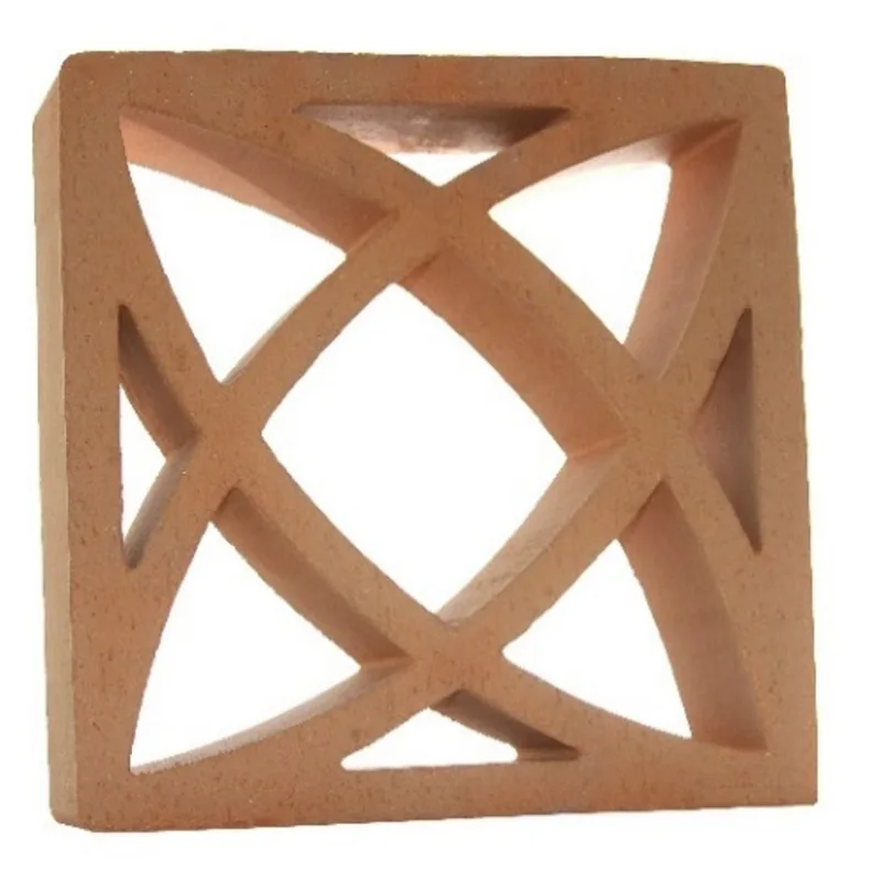 Elemento Vazado Cobogó Aland 25x25cm Natural Essenza