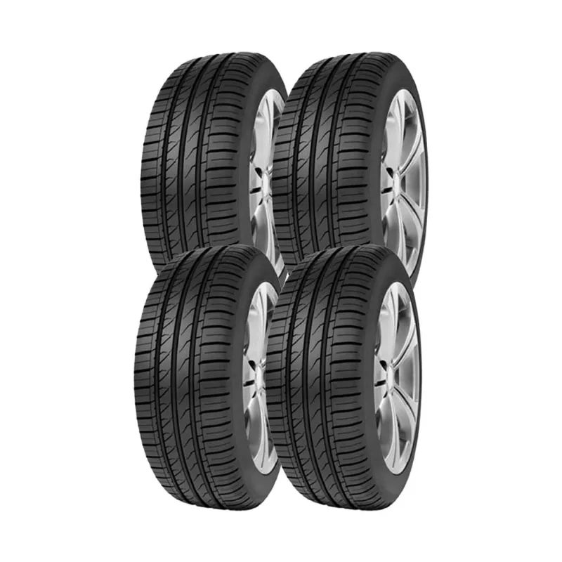 Jogo 4 Pneus Iris Aro 16 Ecoris 195/55R16 87V
