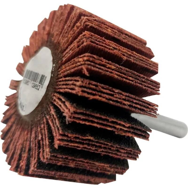 Roda de lixas 40 mm x 25 mm com haste grão 120 RODABRAS