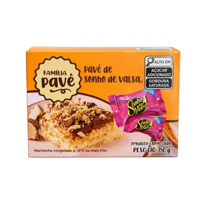 Pavê Sonho de Valsa Família Pavê 150g - FAMILIA PAVE