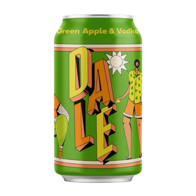 Drink Pronto Maçã Verde com Vodka Hambre 350ml - Hambre