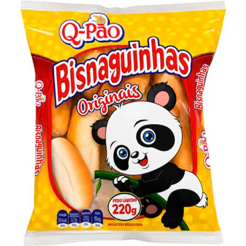 Bisnaguinha Q-Pão 220g